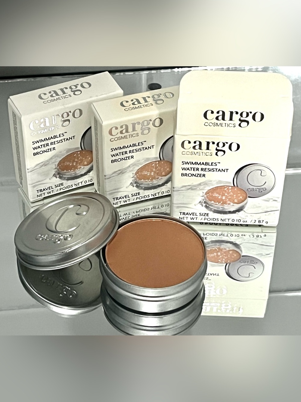 3pc Cargo swimmables water resistant bronzer mini